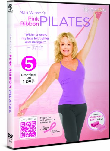Mari Winsor's Pink Ribbon Pilates [DVD] [Region 1] [NTSC] [US Import] von Gaiam - Fitness