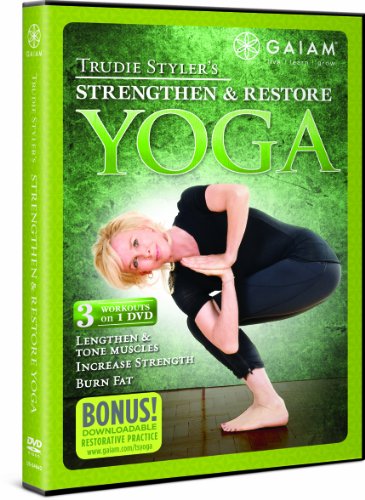 Trudie Styler's Strengthen & Restore Yoga DVD von Gaiam