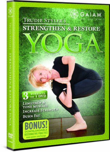 Trudie Styler's Strengthen & Restore Yoga DVD von Gaiam