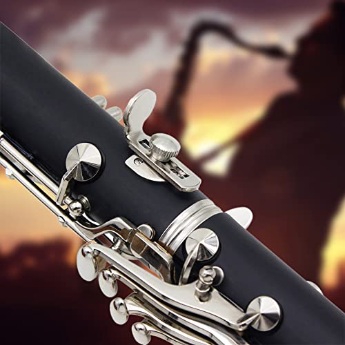 Gaimety Daumenkissen für Oboe, Daumenschutz, verstellbar, Fingerstütze, schwarz, Zubehör Klarinette, Silber Gaimety Daumenkissen für Oboe, Daumenschutz, verstellbar, Fingerstütze, schwarz, Zubehör Klarinette, Silber von Gaimety