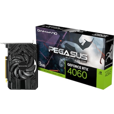 GAINWARD GeForce RTX 4060 Pegasus 8GB GDDR6 Grafikkarte HDMI/3xDP GAINWARD GeForce RTX 4060 Pegasus 8GB GDDR6 Grafikkarte HDMI/3xDP von Gainward