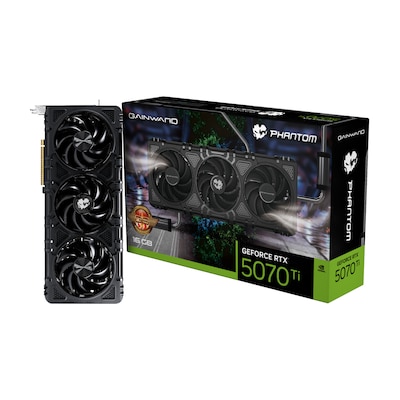 GAINWARD GeForce RTX 5070 Ti Phantom GS 16B GDDR7 Grafikkarte HDMI/3xDP GAINWARD GeForce RTX 5070 Ti Phantom GS 16B GDDR7 Grafikkarte HDMI/3xDP von Gainward