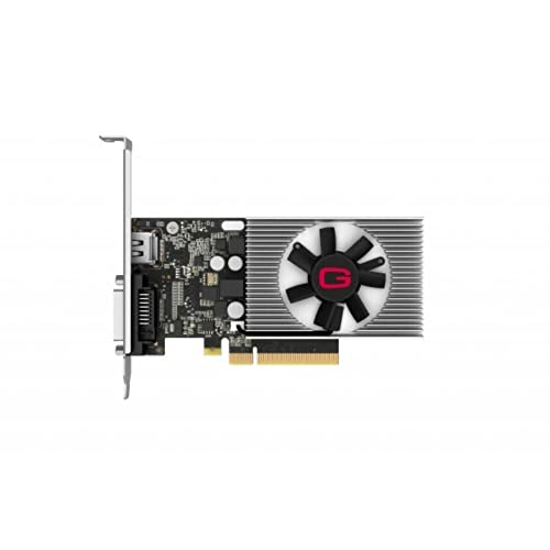 Gainward 426018336-4085 GeForce GT 1030 2GB GDDR4 Grafikkarte - Grafikkarten (GeForce GT 1030, 2 GB, GDDR4, 64 Bit, 1050 MHz, PCI Express 3.0), Schwarz, Grau von Gainward