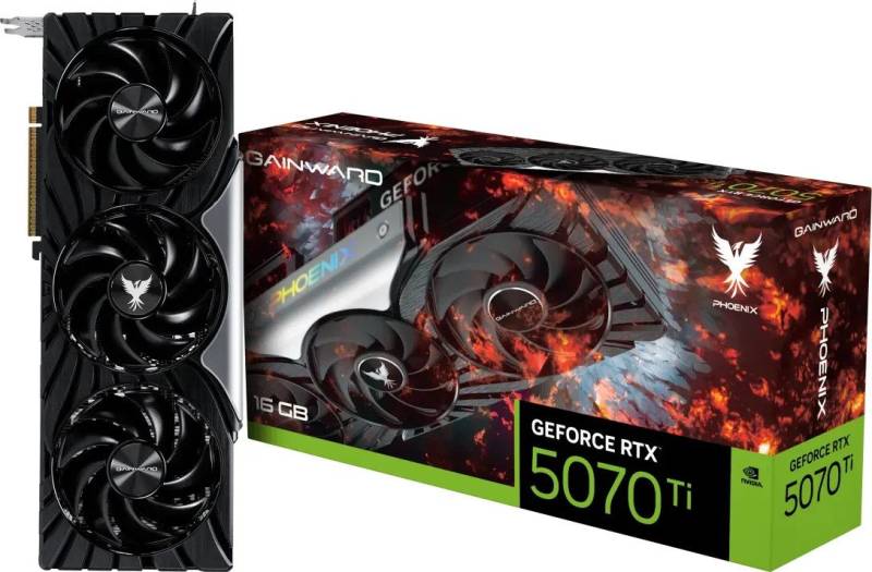 Gainward Gainward GeForce RTX 5070 Ti Phoenix, 16GB GDDR7 Grafikkarte von Gainward