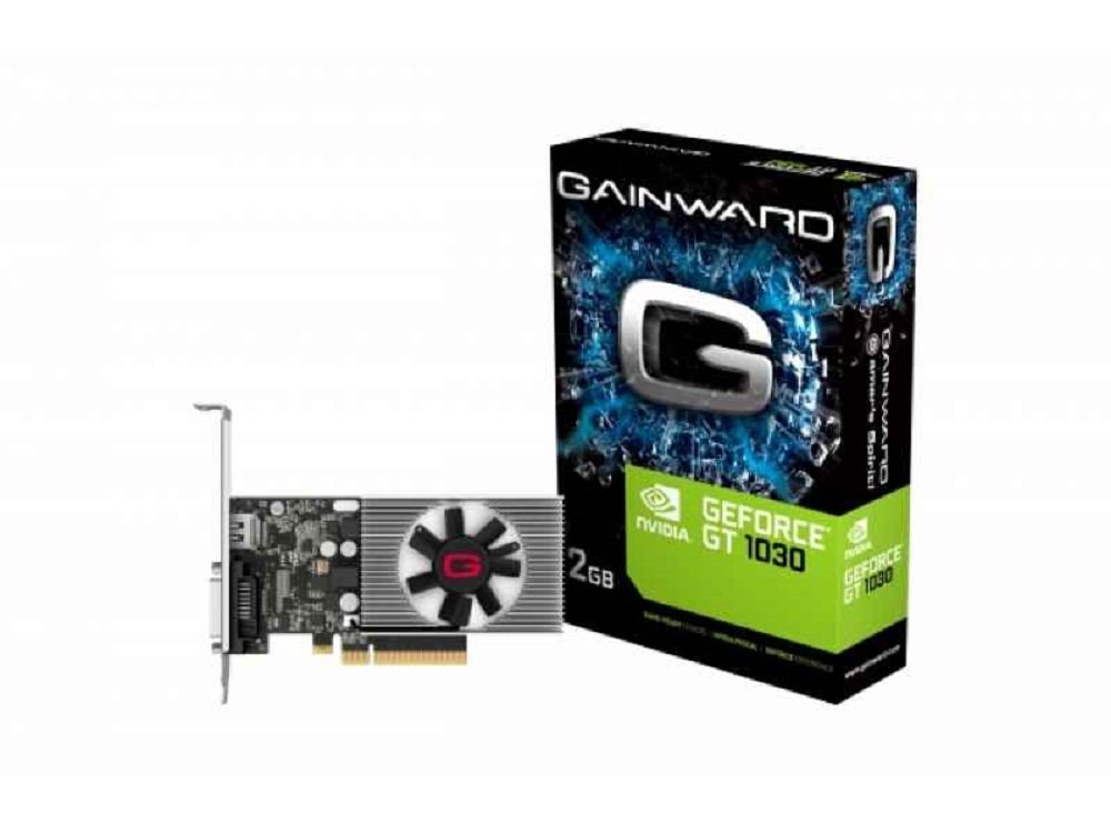 Gainward GeForce GT 1030 Grafikkarte (2 GB, GDDR4) von Gainward