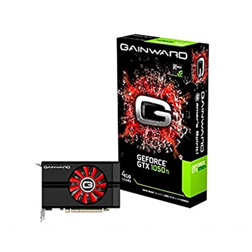 Gainward GeForce GTX 1050 426018336-3828 Grafikkarte 4GB (DDR5 128bit) schwarz von Gainward