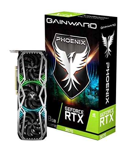 Gainward GeForce RTX 3070 Phoenix 8GB GDDR6 Gaming Grafikkarte 3xDP/HDMI, 4.71056E+12 von Gainward