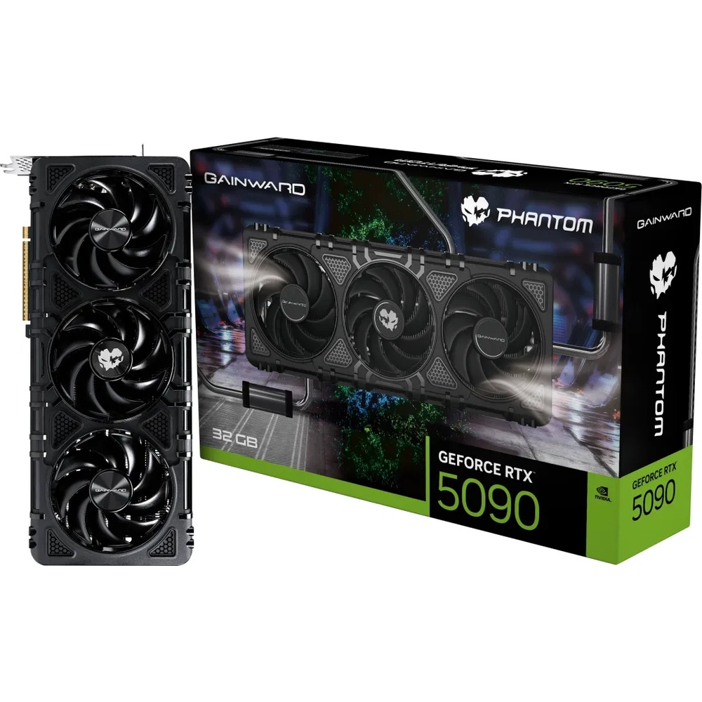 Gainward GeForce RTX 5090 Phantom - 32GB GDDR7, HDMI, 3x DP Gainward GeForce RTX 5090 Phantom - 32GB GDDR7, HDMI, 3x DP von Gainward
