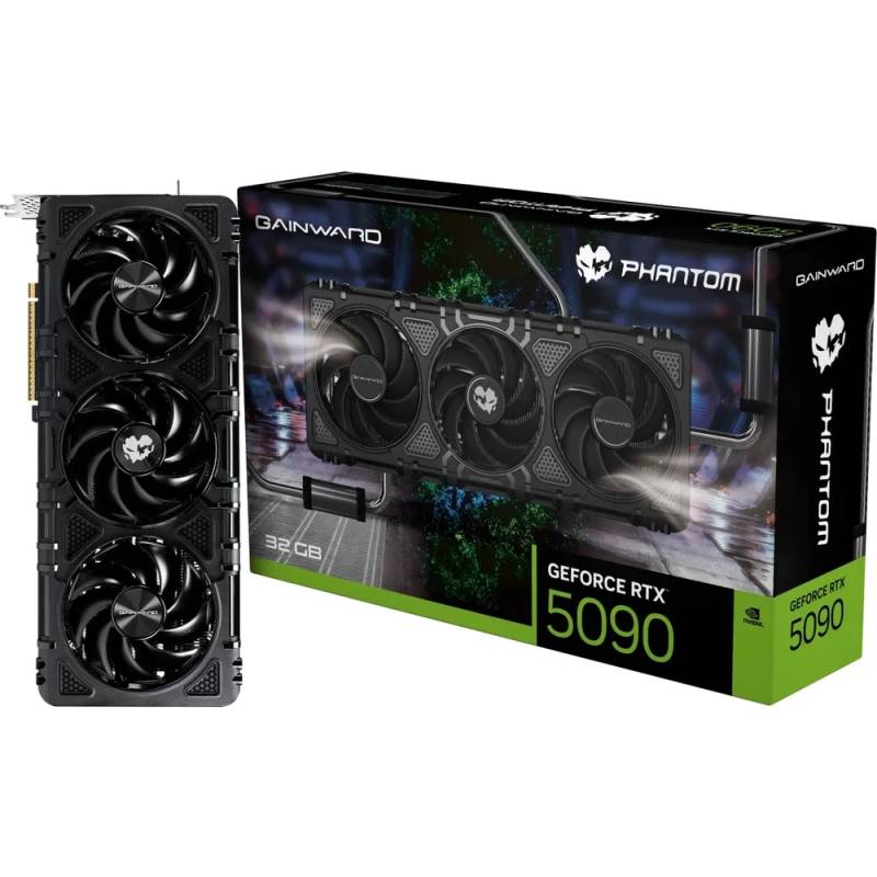 Gainward GeForce RTX 5090 Phantom - 32GB GDDR7, HDMI, 3x DP von Gainward