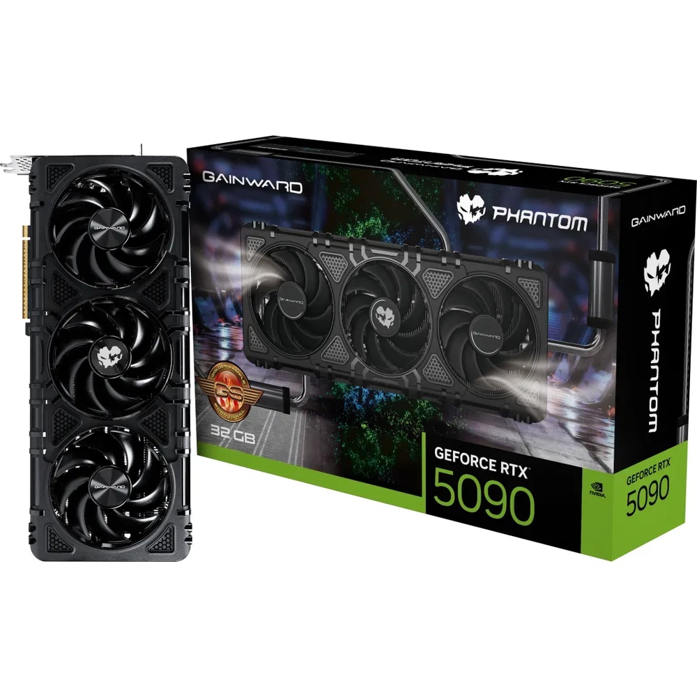 Gainward GeForce RTX 5090 Phantom GS - 32GB GDDR7, HDMI, 3x DP Gainward GeForce RTX 5090 Phantom GS - 32GB GDDR7, HDMI, 3x DP von Gainward
