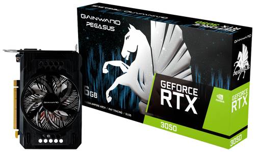 Gainward Grafikkarte Nvidia GeForce RTX 3050 Pegasus 6GB GDDR6-RAM PCIe x16 DisplayPort, HDMI®, DVI von Gainward