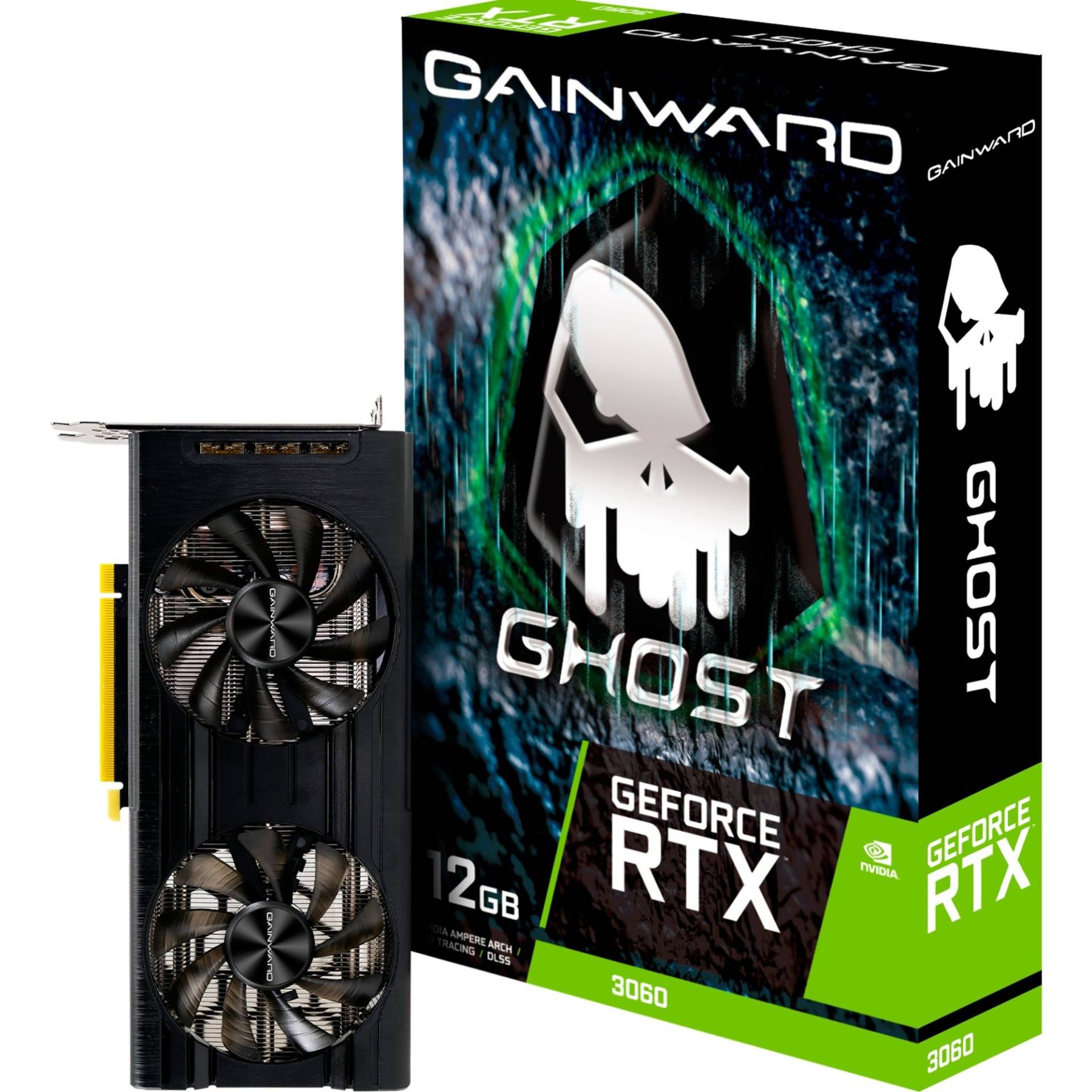 GeForce RTX 3060 GHOST, Grafikkarte von Gainward