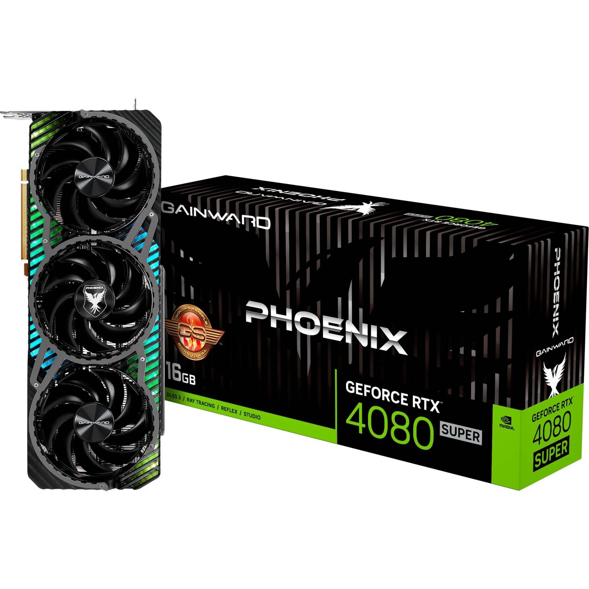 GeForce RTX 4080 SUPER Phoenix GS, Grafikkarte von Gainward