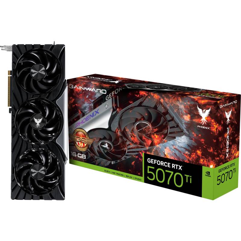 GeForce RTX 5070 Ti Phoenix GS V1, Grafikkarte von Gainward