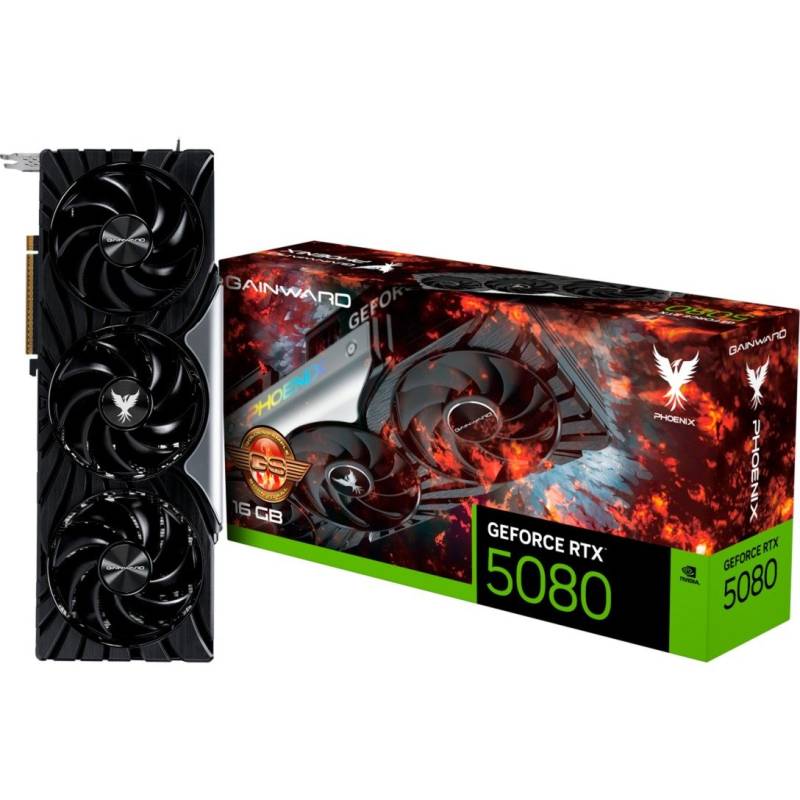 GeForce RTX 5080 Phoenix GS, Grafikkarte von Gainward