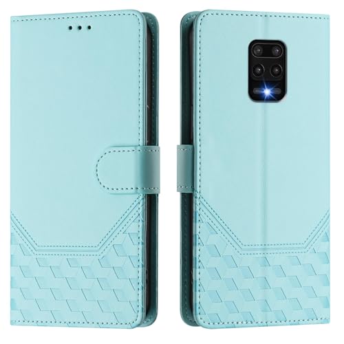 Galafu Hülle für Redmi Note 9 Pro/Redmi Note 9s Hülle, PU Leder Handyhülle mit RFID Schutz, Tasche Magnet Schutzhülle mit Standfunktion für Redmi Note 9 Pro/Redmi Note 9s, Hellgrün Galafu Hülle für Redmi Note 9 Pro/Redmi Note 9s Hülle, PU Leder Handyhülle mit RFID Schutz, Tasche Magnet Schutzhülle mit Standfunktion für Redmi Note 9 Pro/Redmi Note 9s, Hellgrün von Galafu
