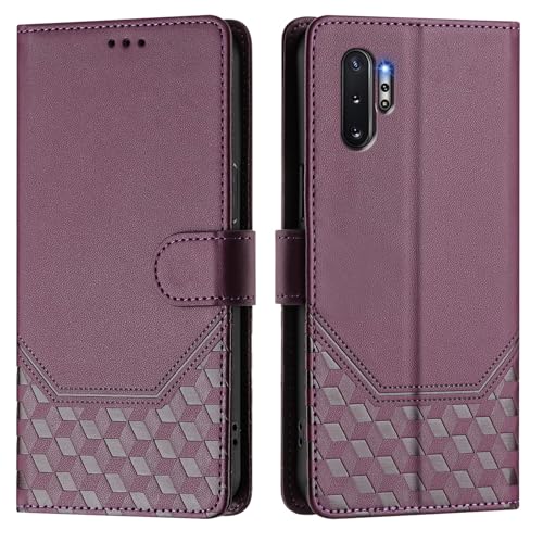 Galafu Hülle für Samsung Galaxy Note 10 Plus Hülle, PU Leder Handyhülle mit RFID Schutz, Tasche Magnet Schutzhülle mit Standfunktion für Samsung Note 10 Plus, Violett Galafu Hülle für Samsung Galaxy Note 10 Plus Hülle, PU Leder Handyhülle mit RFID Schutz, Tasche Magnet Schutzhülle mit Standfunktion für Samsung Note 10 Plus, Violett von Galafu
