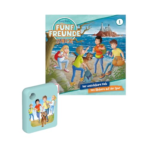 Galakto Audio-Token: Fünf Freunde Junior - Der unsichtbare Dieb & Den Räubern auf der Spur, Hörspiel für Kinder ab 4 Jahren, Spielzeit ca. 47 min von Galakto (Edel)