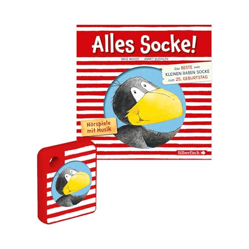 Galakto Audio-Token: Der kleine Rabe Socke - Das Beste vom kleinen Raben Socke zum 25. Geburtstag, Hörspiel für Kinder ab 3 Jahren, Spielzeit ca. 123 min von Galakto (Edel)