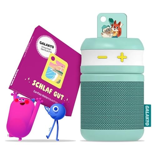 Galakto - Kinder Musik- und Hörspielplayer für zuhause und unterwegs, inkl. 2 Audio-Token, Fox & Sheep – Osaka/Schlaf gut, ohne Internet überall hörbereit, kinderleichte Bedienung, Lange Akkulaufzeit von Galakto (Edel)