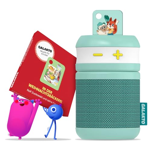 Galakto - Kinder Musik- und Hörspielplayer für zuhause und unterwegs, inkl. 2 Token, In der Weihnachtsbäckerei/Fox&Sheep, ohne Internet überall hörbereit, kinderleichte Bedienung, Lange Akkulaufzeit von Galakto (Edel)