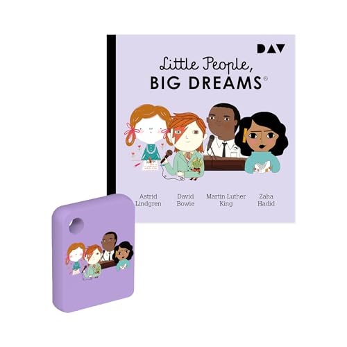 Galakto Audio-Token: Little People, Big Dreams - Astrid Lindgren, David Bowie, Martin Luther King, Zaha Hadid, Hörspiel für Kinder ab 5 Jahren, Spielzeit ca. 32 min von Galakto (Edel)
