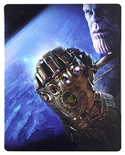 Avengers: Infinity War Steelbook [Blu-Ray]+[Blu-Ray 3D] [Region Free] (IMPORT) (Keine deutsche Version) von Galapagos