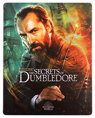 Fantastic Beasts: The Secrets of Dumbledore steelbook 4K [Blu-Ray] [Region Free] (IMPORT) (Keine deutsche Version) von Galapagos