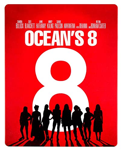 Ocean's Eight Steelbook [Blu-Ray] [Region Free] (IMPORT) (Keine deutsche Version) von Galapagos