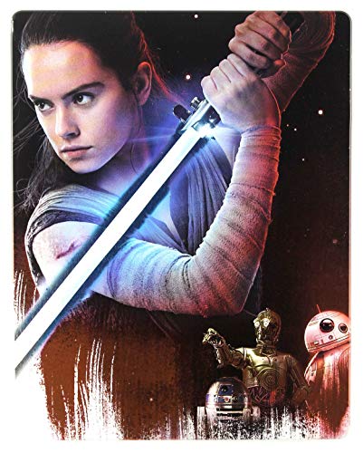 Star Wars: Die letzten Jedi Steelbook [2Blu-Ray]+[Blu-Ray 3D] [Region Free] (Deutsche Sprache. Deutsche Untertitel) von Galapagos