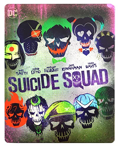 Suicide Squad Steelbook [Blu-Ray]+[Blu-Ray 3D] [Region B] (IMPORT) (Keine deutsche Version) von Galapagos