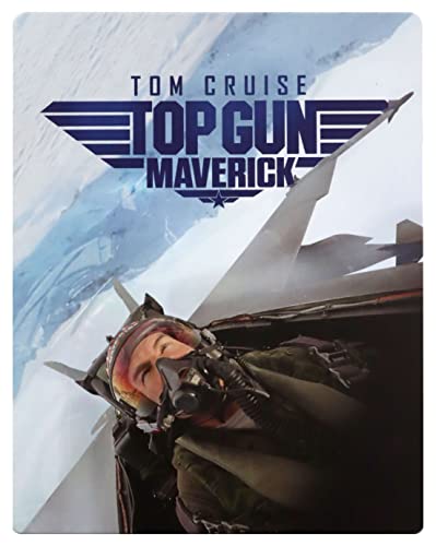 Top Gun: Maverick 4K Blue steelbook [Blu-Ray] [Region Free] (IMPORT) (Keine deutsche Version) von Galapagos