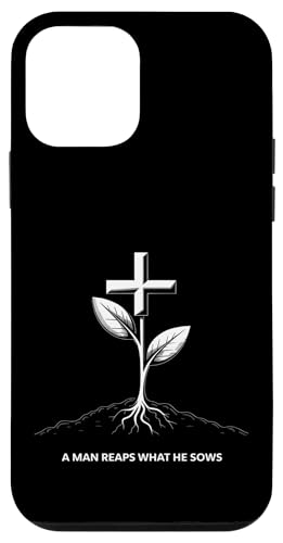 Ein Mann erntet das, was er sät Karma Life Lektion Hülle für iPhone 12 mini Ein Mann erntet das, was er sät Karma Life Lektion Hülle für iPhone 12 mini von Galatians 6:7-8