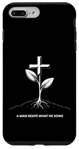 Ein Mann erntet das, was er sät Karma Life Lektion Hülle für iPhone 7 Plus/8 Plus Ein Mann erntet das, was er sät Karma Life Lektion Hülle für iPhone 7 Plus/8 Plus von Galatians 6:7-8