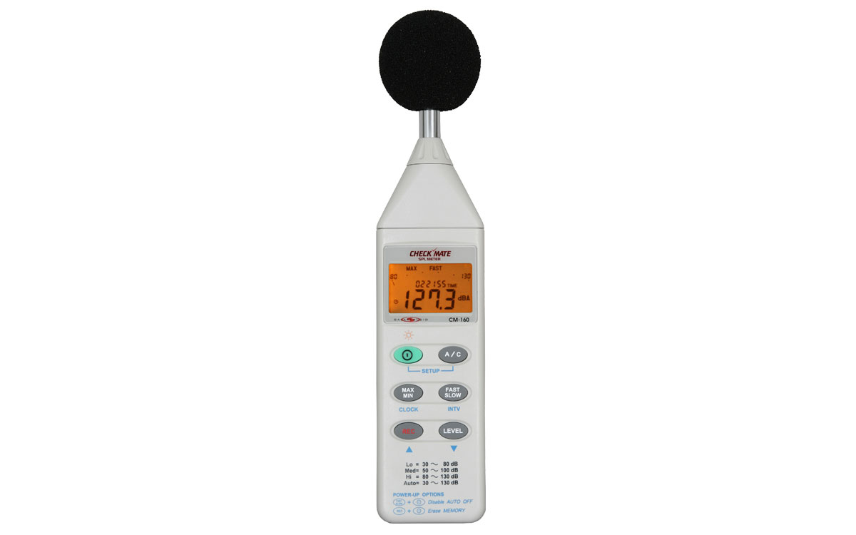 Galaxy Audio CM-160 Schalldruckpegel-Meßgerät (SPL Meter) von Galaxy Audio