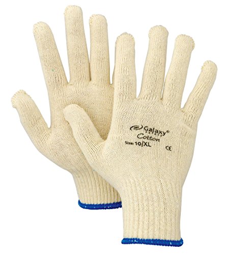 Galaxy Safety 216 10-Handschuhe Baumwolle beige 10/XL von Galaxy Safety
