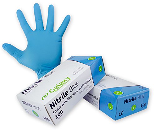 Galaxy Safety 228 10 Handschuhe Nitril blau von Galaxy Safety