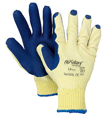 Galaxy Safety 248 10 Handschuhe Latex jaune-bleu 10/XL von Galaxy Safety