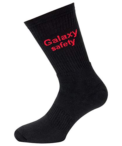 Galaxy Safety Herren Socken, 40-43 (Large), 6 von Galaxy Safety