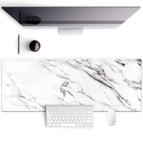 Galdas Gaming Mauspad XXL XL Großes Mauspad Lang Extended Big Mousepad Rutschfeste Gummi Tastatur Mauspad mit genähten Kanten für Laptop Home Office (31,5 x 11,8 x 0,08 Zoll) von Galdas