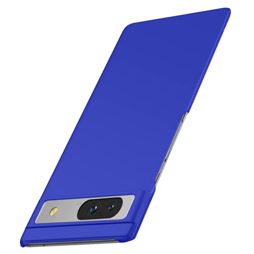 Galful Handyhülle Google Pixel 8 Slim Case,Ultraleicht Ultradünn Hülle für Pixel 8 Hardcase PC Matt Hülle Kratzfest rutschfest Schutzhülle Mattierte Textur Bumper Case Cover-Blau von Galful