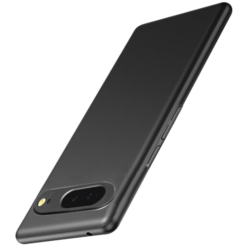 Galful Handyhülle Google Pixel 8 Slim Case,Ultraleicht Ultradünn Hülle für Pixel 8 Hardcase PC Matt Hülle Kratzfest rutschfest Schutzhülle Mattierte Textur Bumper Case Cover-Schwarz von Galful