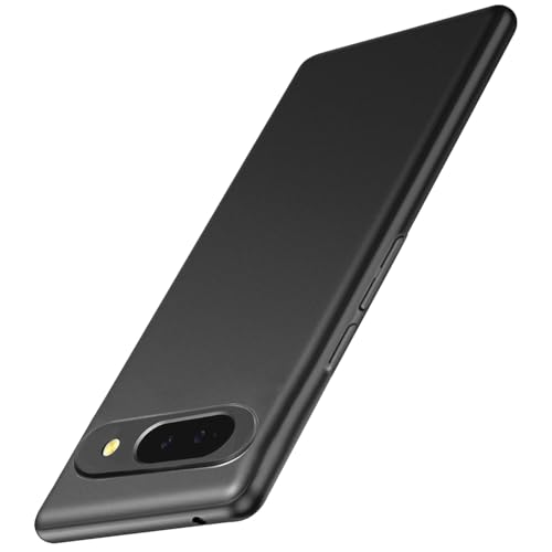Galful Handyhülle Google Pixel 8A Slim Case,Ultraleicht Ultradünn Hülle für Pixel 8a Hardcase PC Matt Hülle Kratzfest rutschfest Schutzhülle Mattierte Textur Bumper Case Cover-Schwarz von Galful