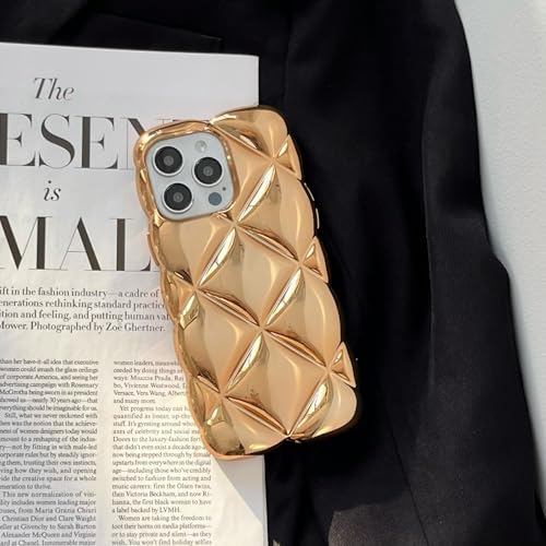 Galful Handyhülle für iPhone 11 Silikon Hülle Niedliche Lockige Wellen Rahmenform 3D Bunte Laser Schutzhülle Kameraschutz Stoßfest Case Weiche TPU Bumper Cover für Frauen Mädchen-Golden Galful Handyhülle für iPhone 11 Silikon Hülle Niedliche Lockige Wellen Rahmenform 3D Bunte Laser Schutzhülle Kameraschutz Stoßfest Case Weiche TPU Bumper Cover für Frauen Mädchen-Golden von Galful