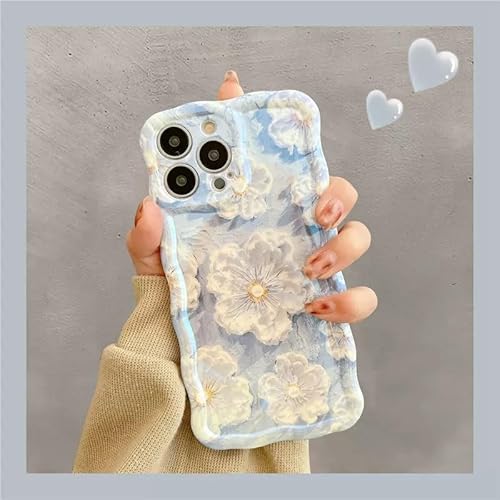 Galful Handyhülle für iPhone 12 Pro Max Blume Hülle Bunte Retro-Ölgemälde Lockiges Wellen Schutzhülle Glänzend Niedliche Floral Ultradünne Silikon Case Anti-Kratzen Kratzfeste Bumper Cover-Blume 12 Galful Handyhülle für iPhone 12 Pro Max Blume Hülle Bunte Retro-Ölgemälde Lockiges Wellen Schutzhülle Glänzend Niedliche Floral Ultradünne Silikon Case Anti-Kratzen Kratzfeste Bumper Cover-Blume 12 von Galful