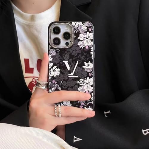 Galful Handyhülle für iPhone 14 Pro Max Hülle Blume Ultra Dünne Bling Diamant Glitzer Kamera Schutz Case mit Niedlichen Rose Floral Cover Stoßfeste Anti-Kratzer Schutzhülle für Frauen Mädchen-Blume 2 Galful Handyhülle für iPhone 14 Pro Max Hülle Blume Ultra Dünne Bling Diamant Glitzer Kamera Schutz Case mit Niedlichen Rose Floral Cover Stoßfeste Anti-Kratzer Schutzhülle für Frauen Mädchen-Blume 2 von Galful