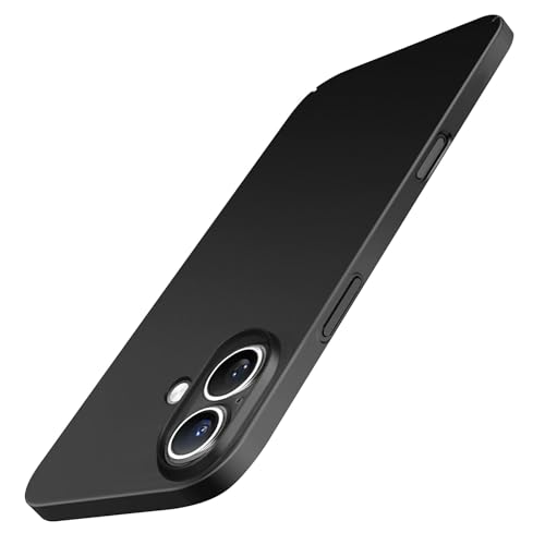 Galful Ultra Dünne Handyhülle iPhone 16 Plus Slim Case Hülle,Matte Hart PC Hardcase iPhone 16 Plus Hülle Stoßfeste Kratzfeste Schutzhülle Mattierte Textur Bumper Cover Slim Fit Hülle-Schwarz Galful Ultra Dünne Handyhülle iPhone 16 Plus Slim Case Hülle,Matte Hart PC Hardcase iPhone 16 Plus Hülle Stoßfeste Kratzfeste Schutzhülle Mattierte Textur Bumper Cover Slim Fit Hülle-Schwarz von Galful