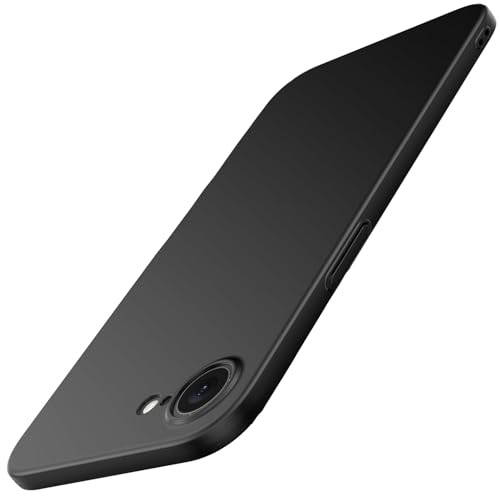 Galful Ultra Dünn für iPhone 16e 2025 Hülle Matt PC Hartschale Case Handyhülle iPhone SE 4 Slim Leicht Schutzhülle mit Voll Kameraschutz PP Hardcase Schutz Tasche Stoßfeste Kratzfeste Cover-Schwarz Galful Ultra Dünn für iPhone 16e 2025 Hülle Matt PC Hartschale Case Handyhülle iPhone SE 4 Slim Leicht Schutzhülle mit Voll Kameraschutz PP Hardcase Schutz Tasche Stoßfeste Kratzfeste Cover-Schwarz von Galful