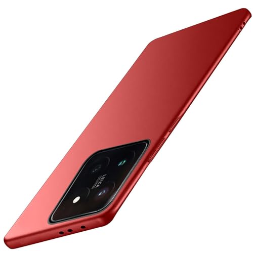 Galful Xiaomi Mi 14T 5G Hülle Slim Case 6.67’’,Ultra Dünne Handyhülle Xiaomi 14T Case Hart PC Hardcase Ultra Thin Leicht Matt Schutzhülle Anti-Scratch Kratzfeste Stoßfest Cover-Rot Galful Xiaomi Mi 14T 5G Hülle Slim Case 6.67’’,Ultra Dünne Handyhülle Xiaomi 14T Case Hart PC Hardcase Ultra Thin Leicht Matt Schutzhülle Anti-Scratch Kratzfeste Stoßfest Cover-Rot von Galful