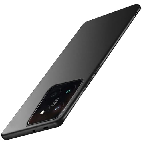 Galful Xiaomi Mi 14T Pro 5G Hülle Slim Case 6.67’’,Ultra Dünne Handyhülle Xiaomi 14T Pro Case Hart PC Hardcase Ultra Thin Leicht Matt Schutzhülle Anti-Scratch Kratzfeste Stoßfest Cover-Schwarz von Galful